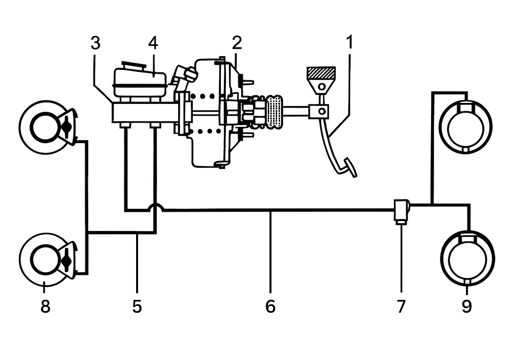 Hydraulický brzdový systém