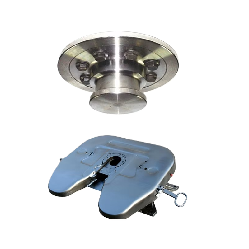 Obrázok točnice (dole) a kráľovského čapu (hore)